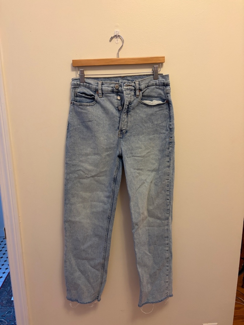 Old Navy Light Blue Straight Leg Jeans